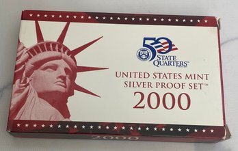 2000 United States Mint Silver Proof Set