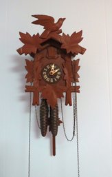 Pine Cone German Cuckoo Clock