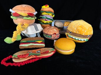 Hamburger Plushy Lot
