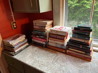 Large Lot Of Gardening And Cookbooks, Asst Other Books