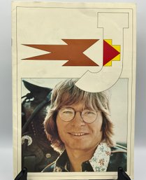 Vintage 1975 Wind Song Tour John Denver Concert Book ~ European Concert Book ~