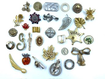 29 Assorted Brooches