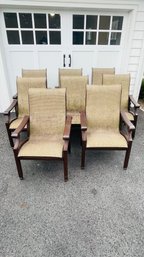 Fortunoff Castelle Outdoor Chairs - Set Of 8