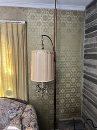 Fabulous Mid Century Regency Tension Pole Lamp