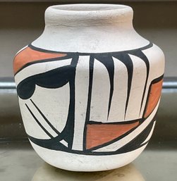 Mini ELIZ OLGUIN NATIVE AMERICAN ISLETA PUEBLO POTTERY