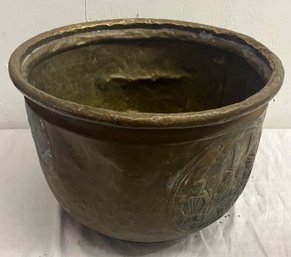 Antique Brass Bucket