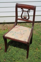 Vintage Harp Back Dining Chair