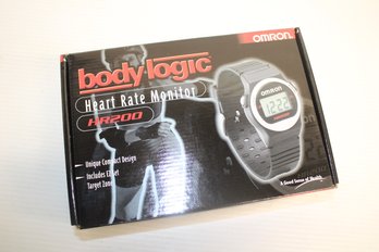 New In Box Body Logic Heart Rate Monitor - Model HR200 By Omron