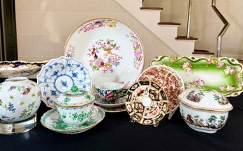 Mixed Vintage China Collection - 13 Pcs Mixed Manufacturer