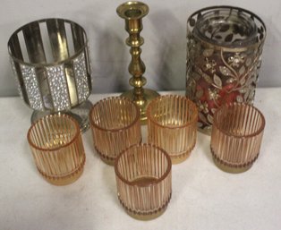 Lot Of 8 Candle Holders