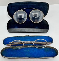 Antique & Vintage Eyeglasses In Original Boxes