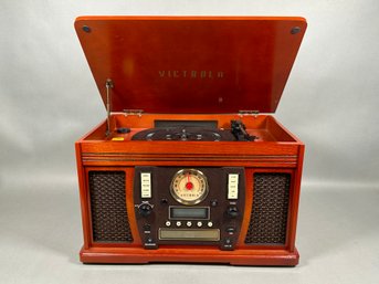 Victrola Aviator 8-in-1 Bluetooth Record Player & Multimedia Center