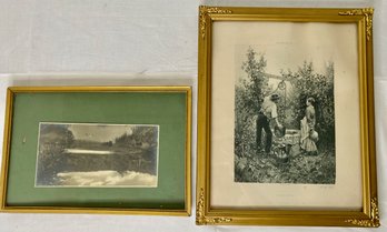 Photogravure And Framed Photograph (2)