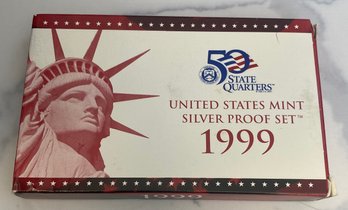 1999 United States Mint Silver Proof Set