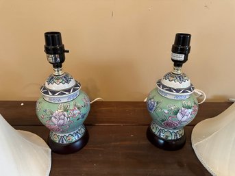 Pair Of Lovely Little Bedside Lamps