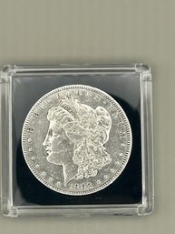 Beautiful 1902 Morgan Silver Dollar 90 SILVER