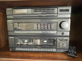 Sony Stereo Component System - Plus DVD/CD Players