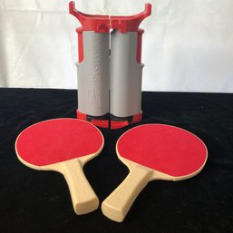 Easton Collapsible Ping Pong Net And Paddles