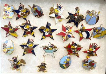 Lot Of Donald Duck Olympic Pins