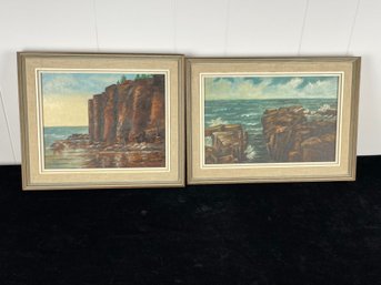 Set Of Framed Canvas Paintings