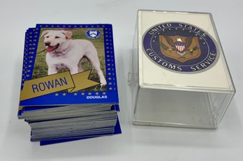 Vintage 1997 United States Customs Service ~ Dogs ~