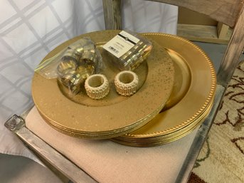 Goldtone Dinner Accessories