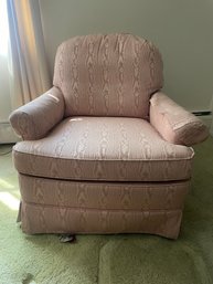 Woodmark Originals Pink Patterned Arm Chair