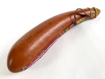 A Traditional African Drinking Gourd