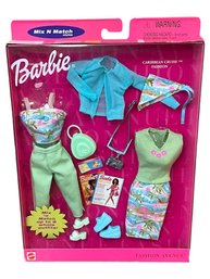 Vintage Barbie Mattel Mix & Match Fashion Avenue Caribbean Cruise Outfits - Unopened