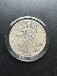 1942 Walking Liberty Silver Half Dollar