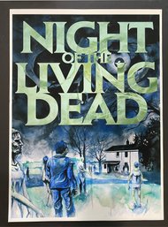 Night Of The Living Dead Hand Signed Art Print