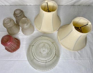 Lighting Shades - Glass And Silk