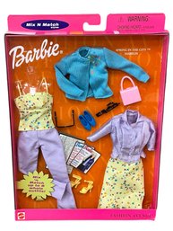 Mattel Barbie Vintage Spring In The City Fashion Avenue Mix & Match Outfits