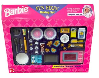 *Rare* Vintage Mattel Barbie Fun Fixin Baking Set 1997