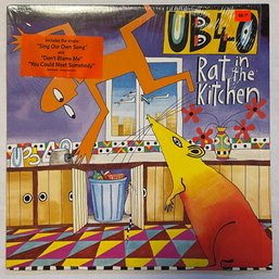 UB40 - Rat In The Kitchen SP-5137 EX W/ Original Shrink Wrap And Hype Sticker