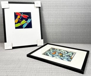 A Pair Of Prints - Matisse And Butterflies