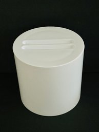 MCM Ingrid Chicago USA White Melamine Ice Bucket 6.5' Height No Issues