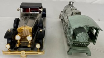 Collectible Car And Avon Train