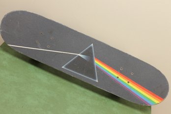 Vintage 1987 Pink Floyd Music Band Skateboard