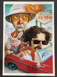 Fear And Loathing In Las Vegas By Leslie Ditto Fine Art Print