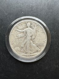 1943 Walking Liberty Silver Half Dollar