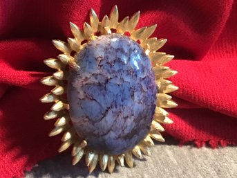 Colored Stone Broach