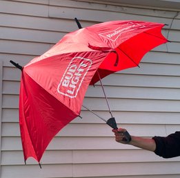 Bud Light Double Umbrella As Is