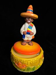 Vintage 60s-70s South Of The Border Pedro Mexican Music Box