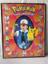 1999 Pokemon Poster.