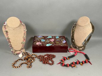 Necklaces & Jewelry Box
