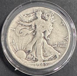 1943 Walking Liberty Silver Half Dollar