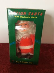 Motion Santa In Box