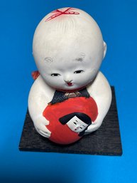 Vintage Japanese Ceramic Gosho Doll