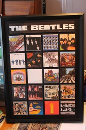 29x38 Beatles Albums 3d Wall Art